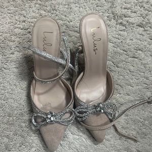 Lulu heels, worn once for 30 mins,like new… I just can’t handle heels.
